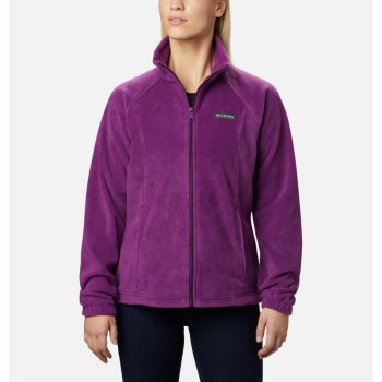 Columbia Benton Springs Full Zip Fleece Petite, Chamarras Marrom Para Mujer | 815940-DCZ